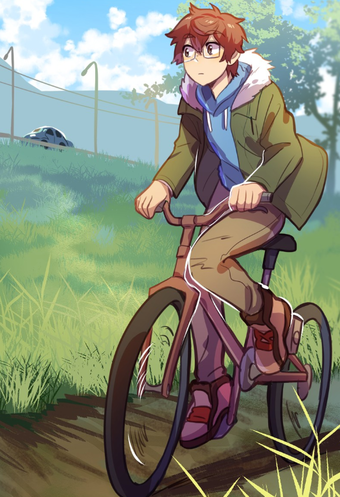 car bike Tobias Ruiz Castro Comic Lalin's Curse Image
