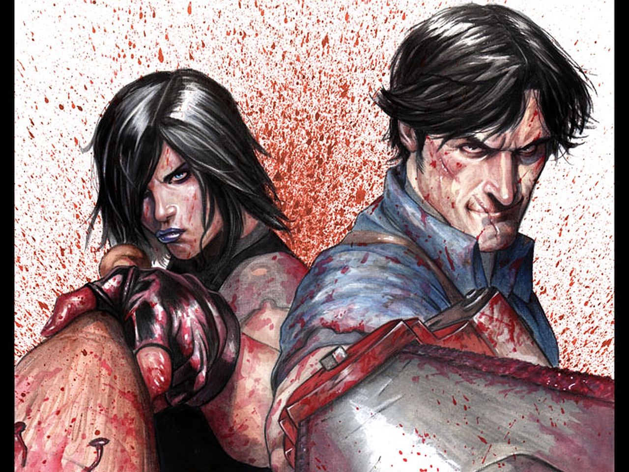 Army Of Darkness Vs. Hack/Slash Picture