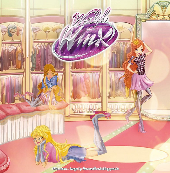 Flora (Winx Club) Bloom (Winx Club) Stella (Winx Club) TV Show World of Winx Image