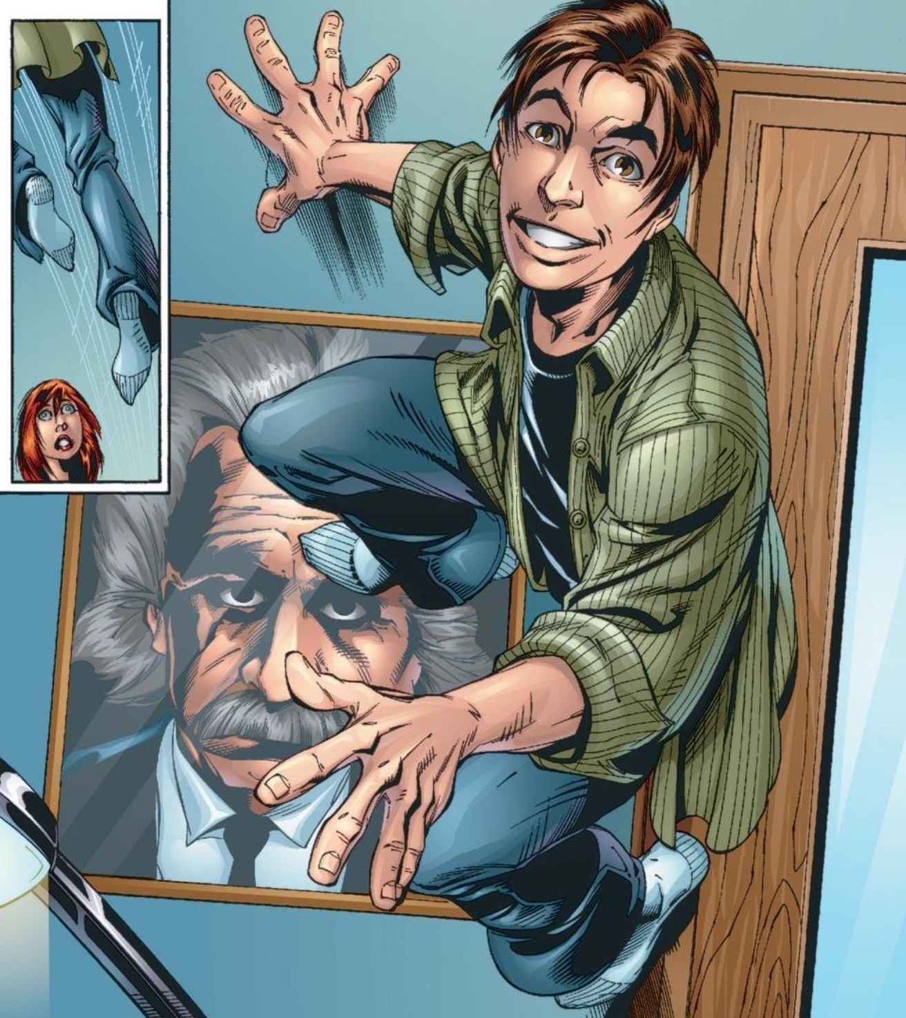 Mary Jane Watson smile Peter Parker Comic Ultimate Spider-Man Image
