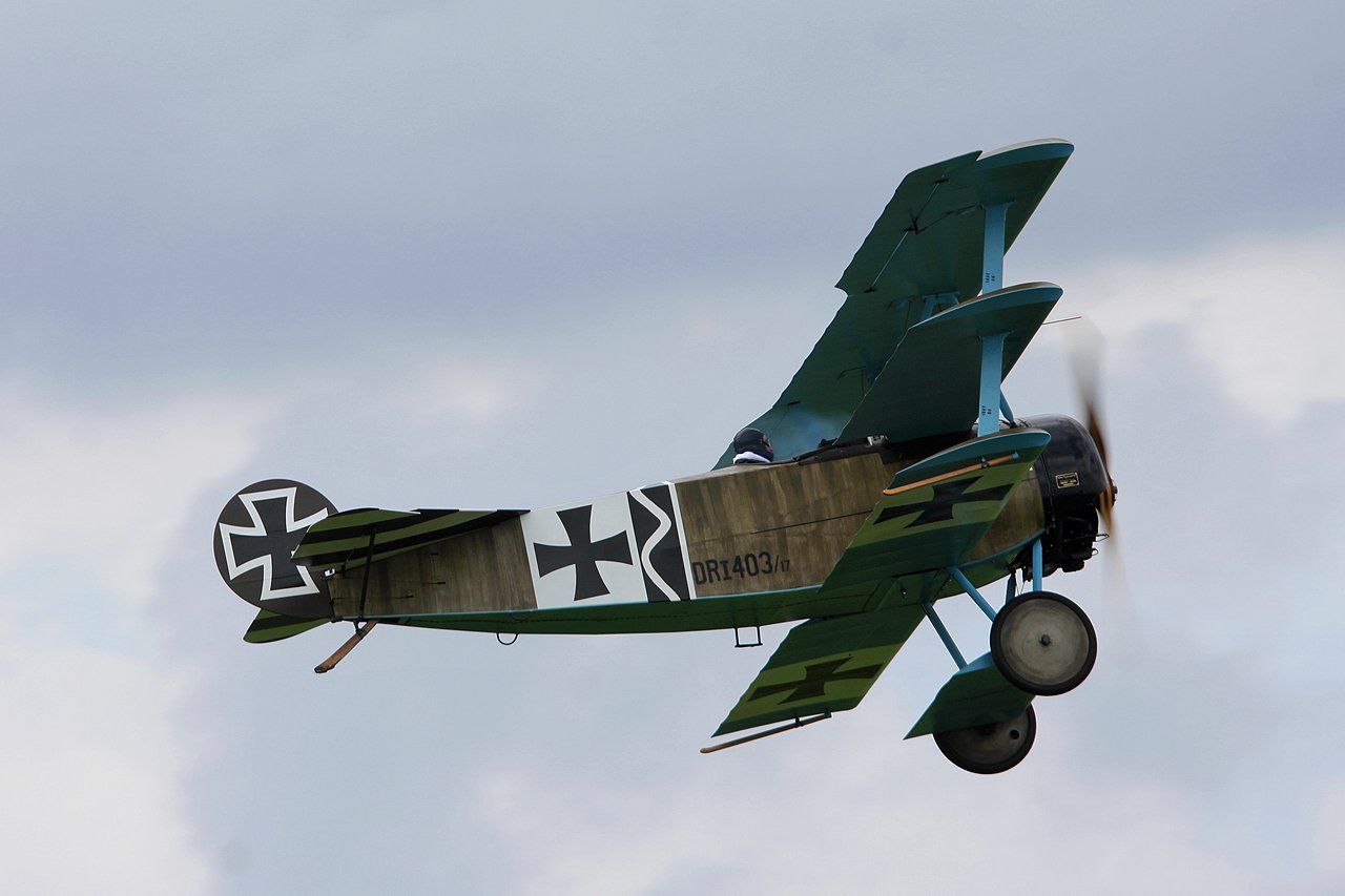 airplane vehicle fokker dr1 Image