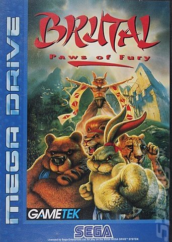 video game Brutal Paws of Fury Image