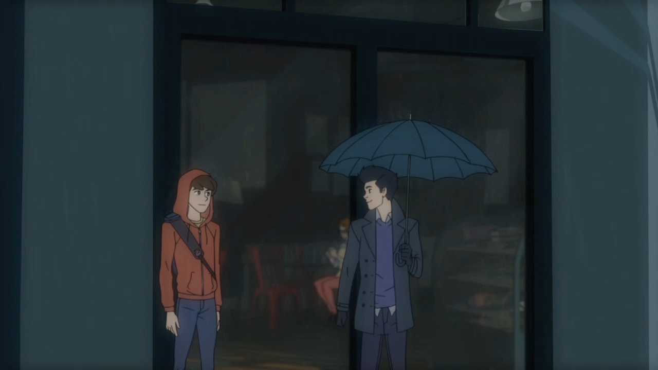 umbrella Harry Osborn Peter Parker TV Show Marvel's Spider-Man Image