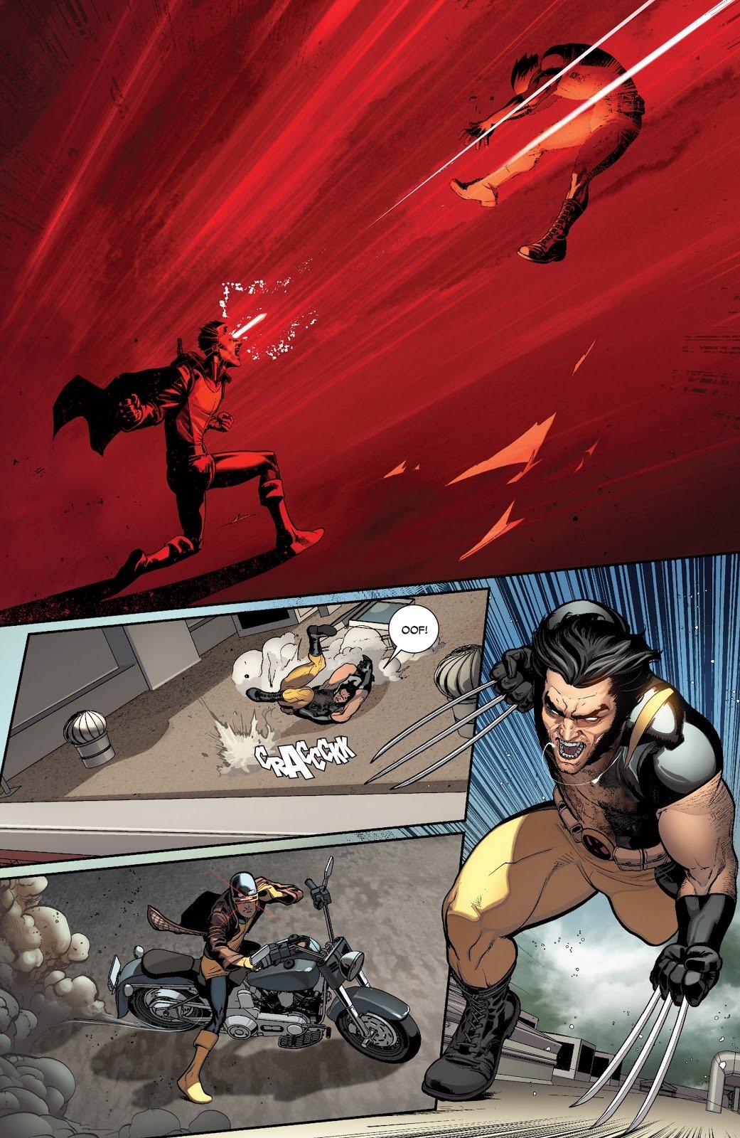 X-Men mutant motorcycle Scott Summers Wolverine Cyclops (Marvel Comics) Comic All New X-Men Image