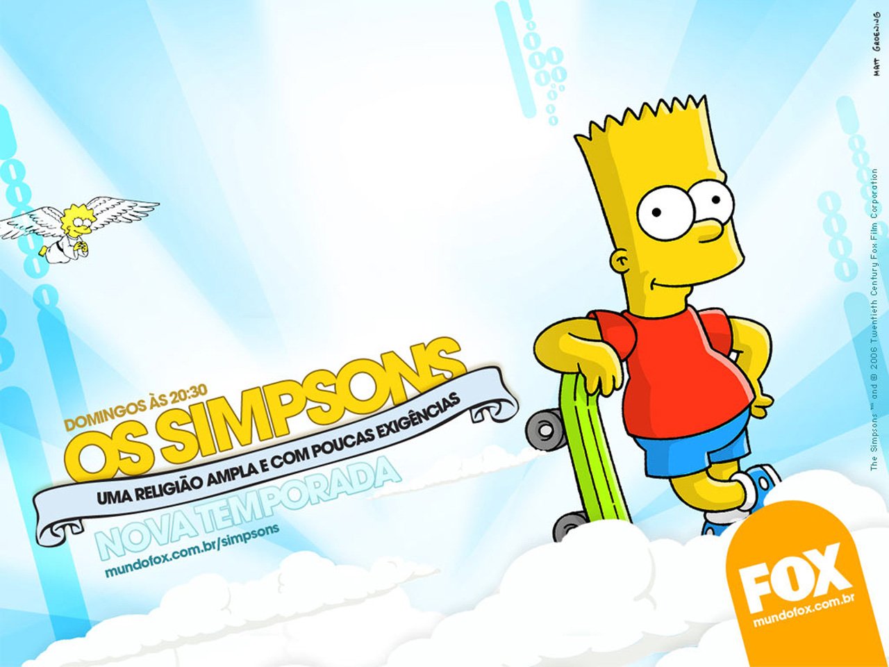 Lisa Simpson Bart Simpson TV Show The Simpsons Image