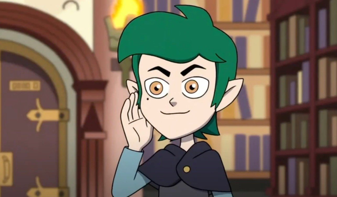 green hair Edric Blight TV Show The Owl House Image