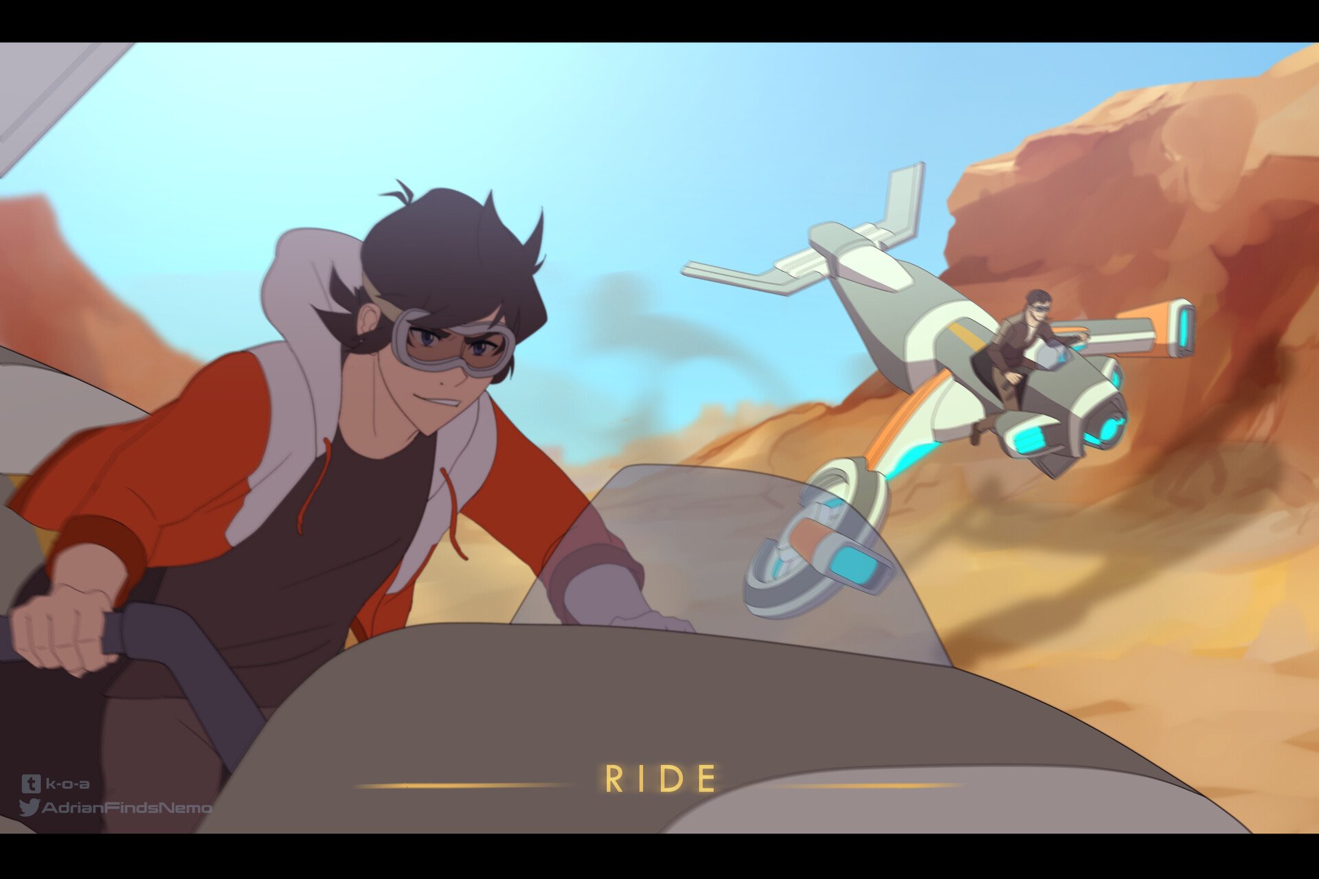 Keith Kogane Shiro (Voltron) Voltron Legendary Defender TV Show Image