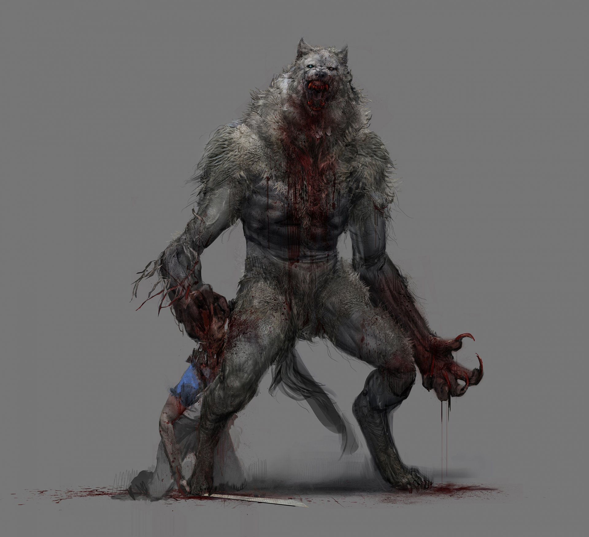 werewolf the apocalpse were wolf forms