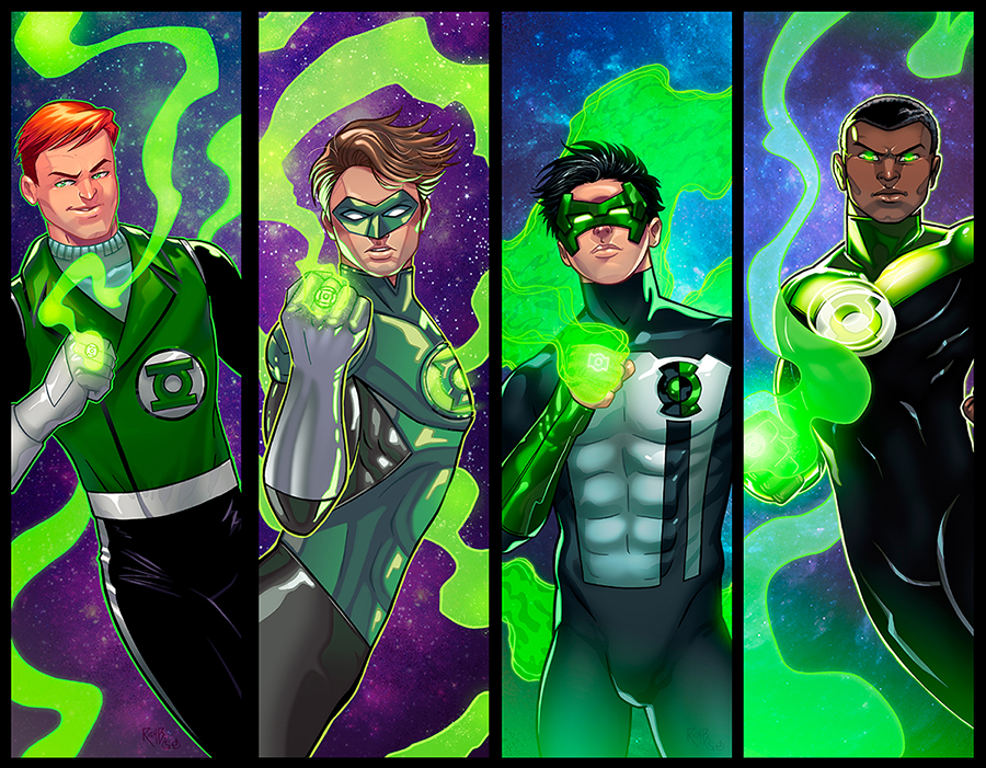 Green Lantern Corps Picture by richbernatovech