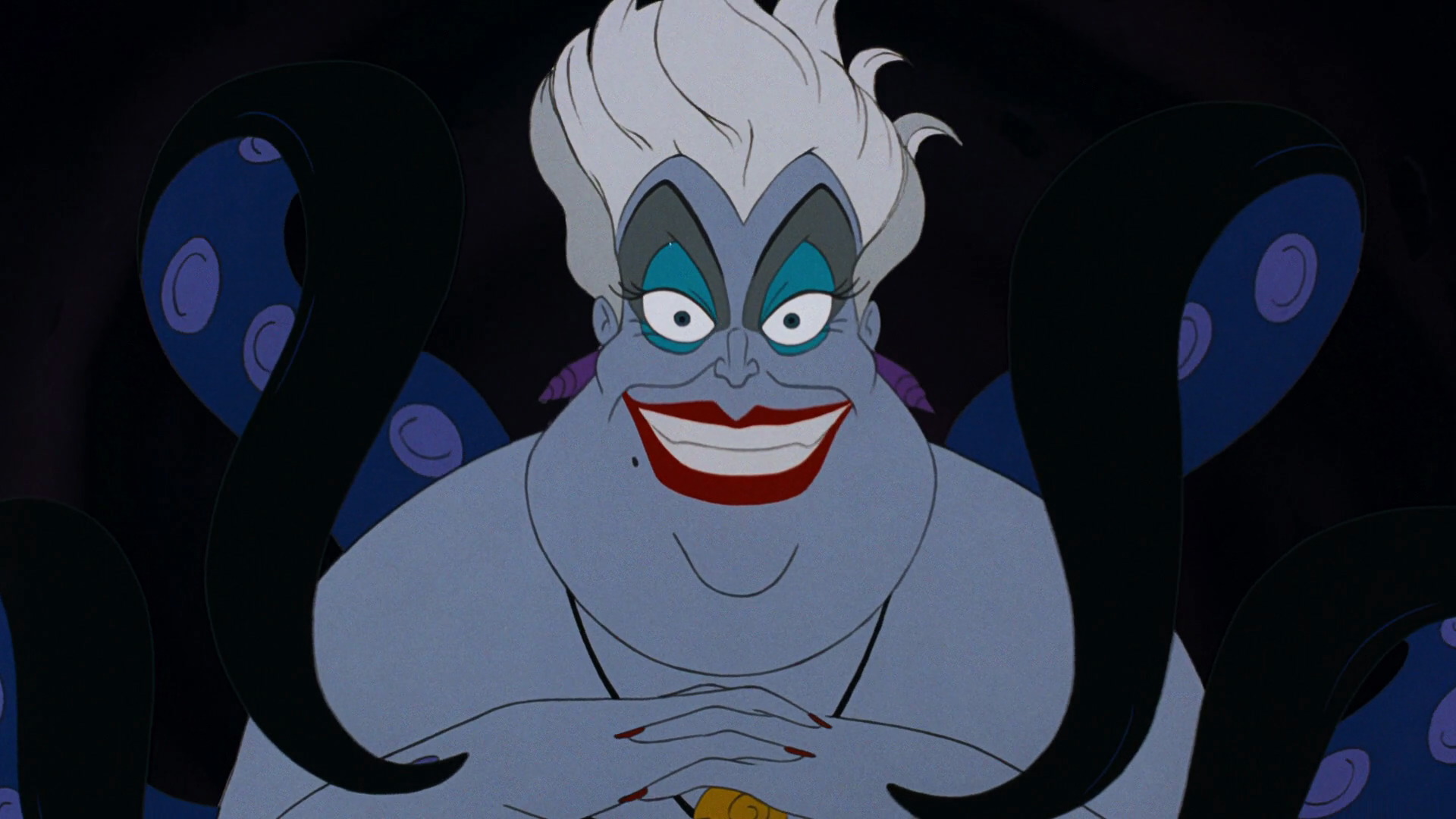 Download White Hair Smile The Little Mermaid Ursula (The Little Mermaid) Movie The Little