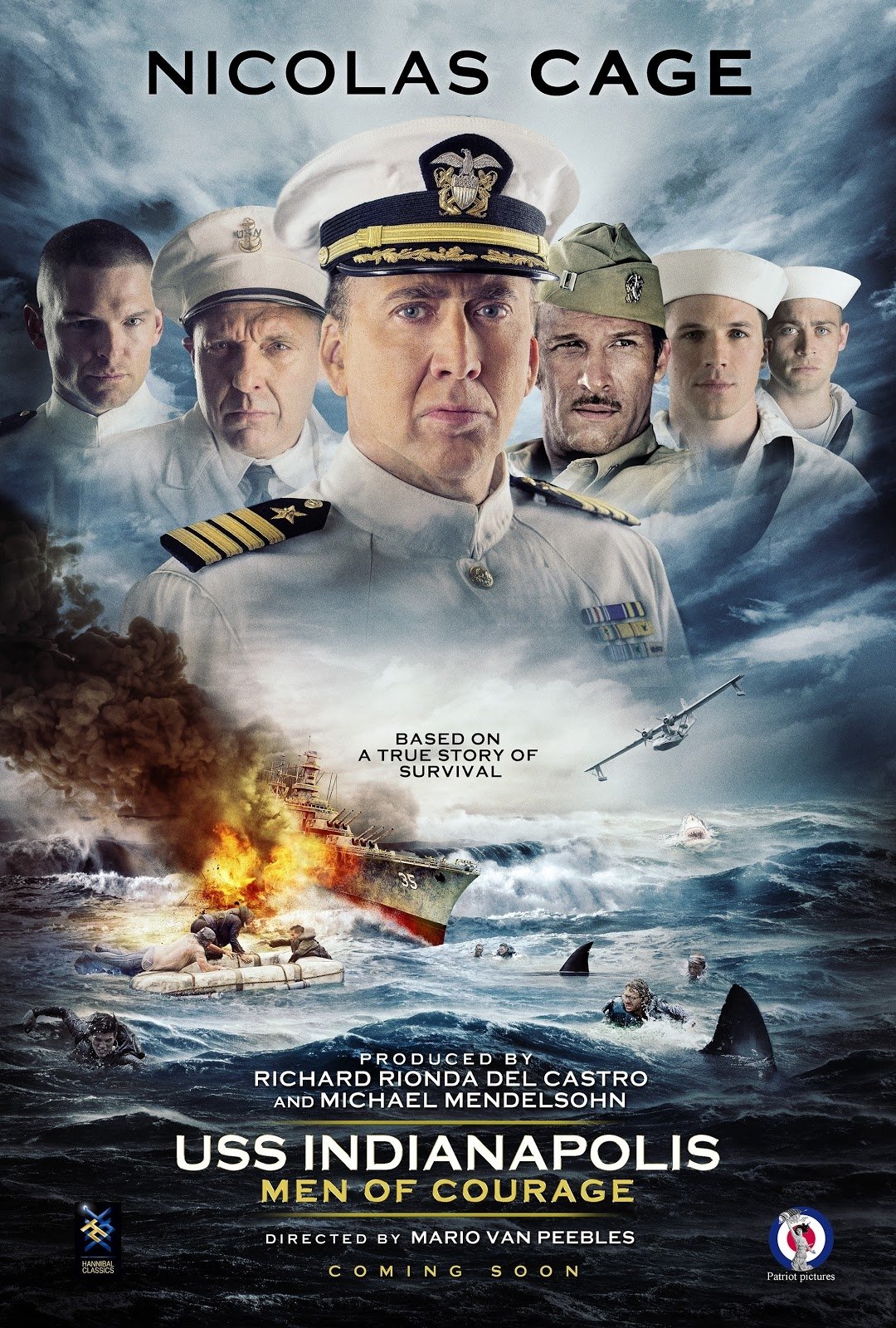  Nicolas Cage in USS Indianapolis: Men Of Courage