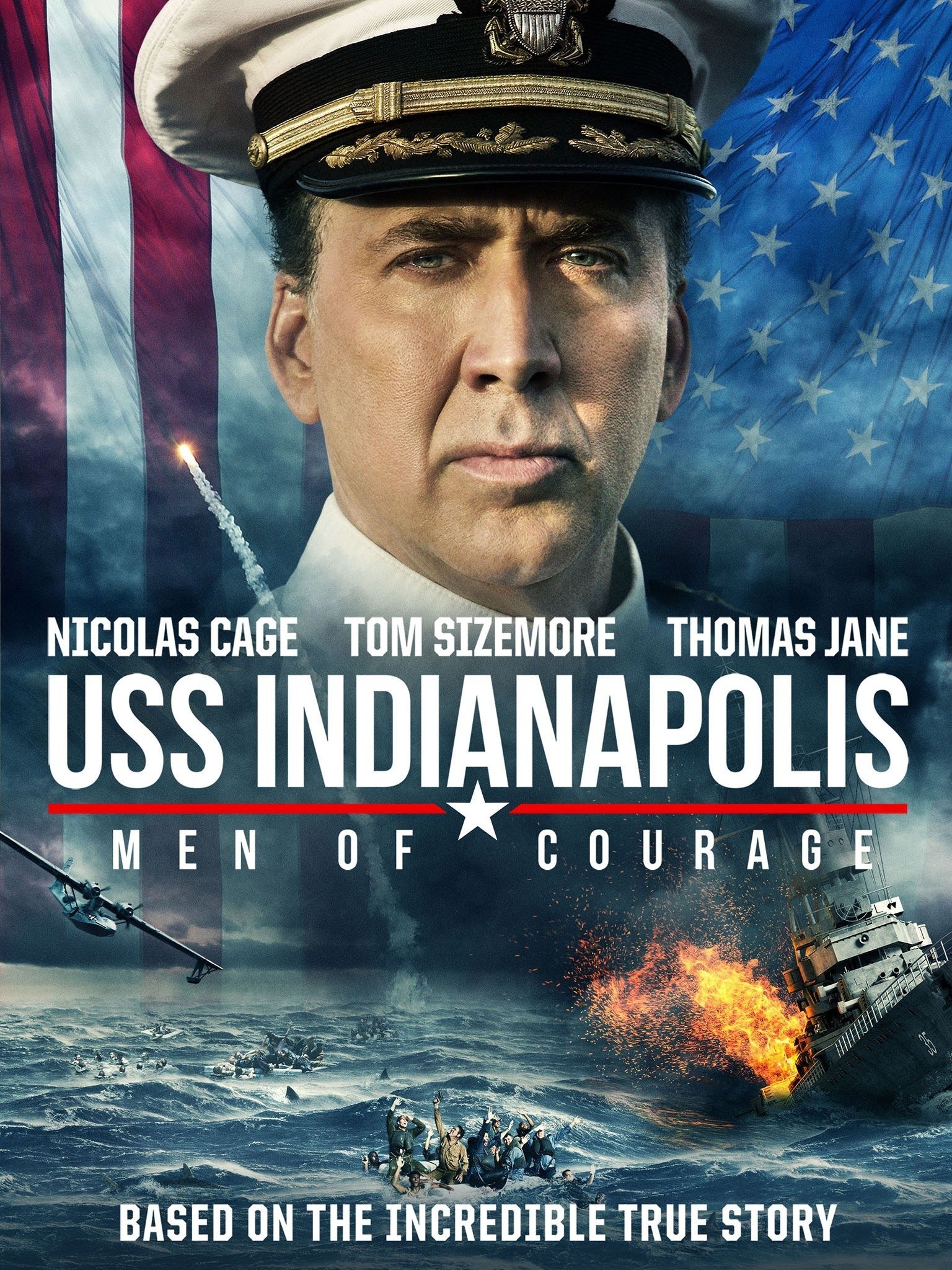  Nicolas Cage in USS Indianapolis: Men of Courage