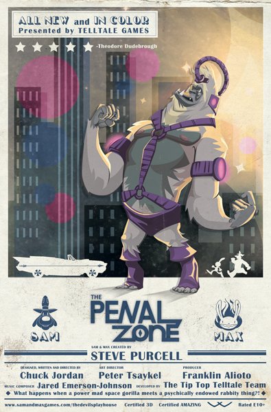 video game Sam & Max 301: The Penal Zone Image