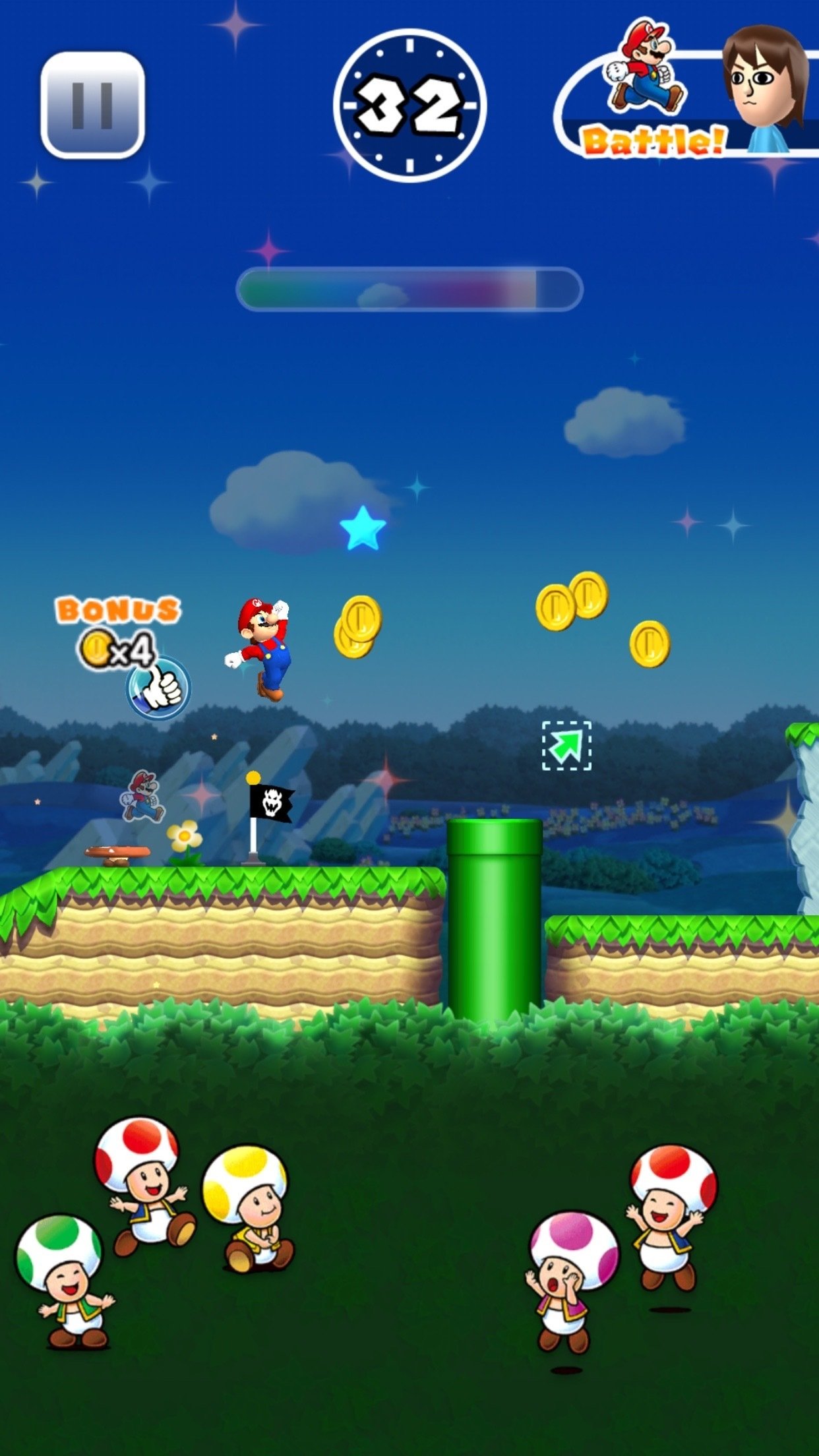 video game Super Mario Run Platformer coin Toad (Mario) Image