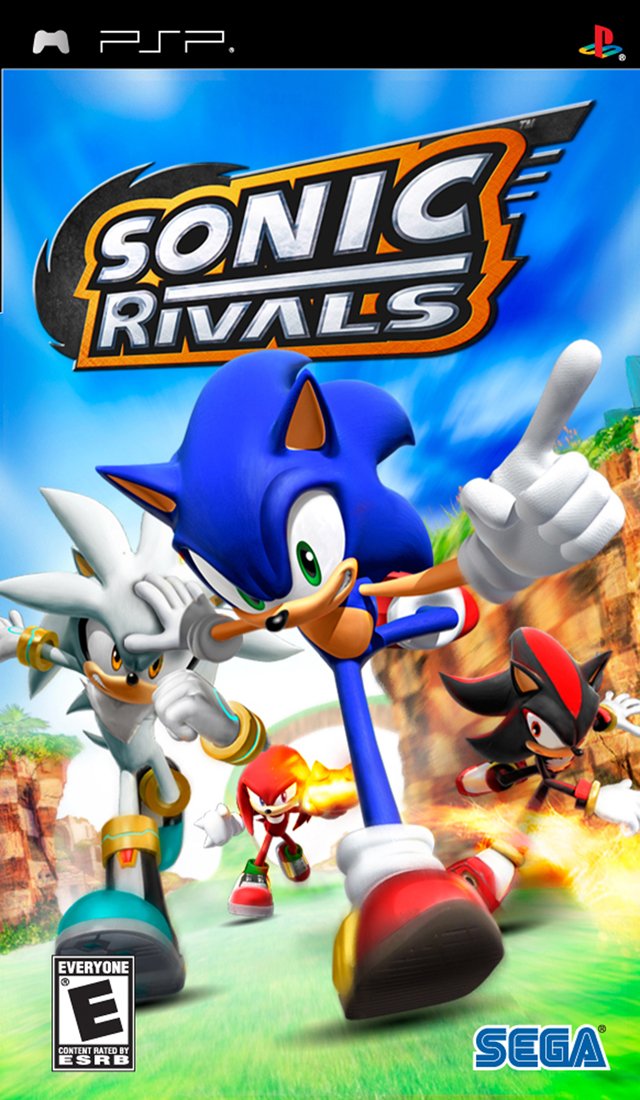 Shadow the Hedgehog Knuckles the Echidna Silver the Hedgehog Sonic the Hedgehog video game Sonic Rivals Image