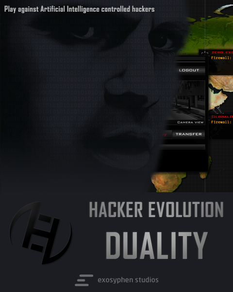 video game Hacker Evolution Duality Image