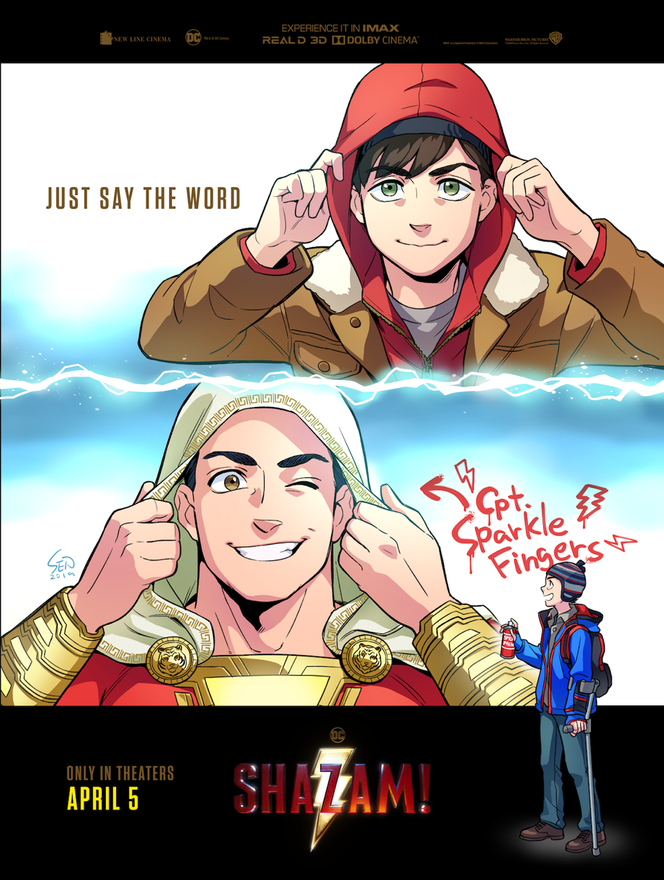 DC Comics Shazam (Movie) Billy Batson Shazam (DC Comics) Freddy Freeman (DC Comics) movie Image
