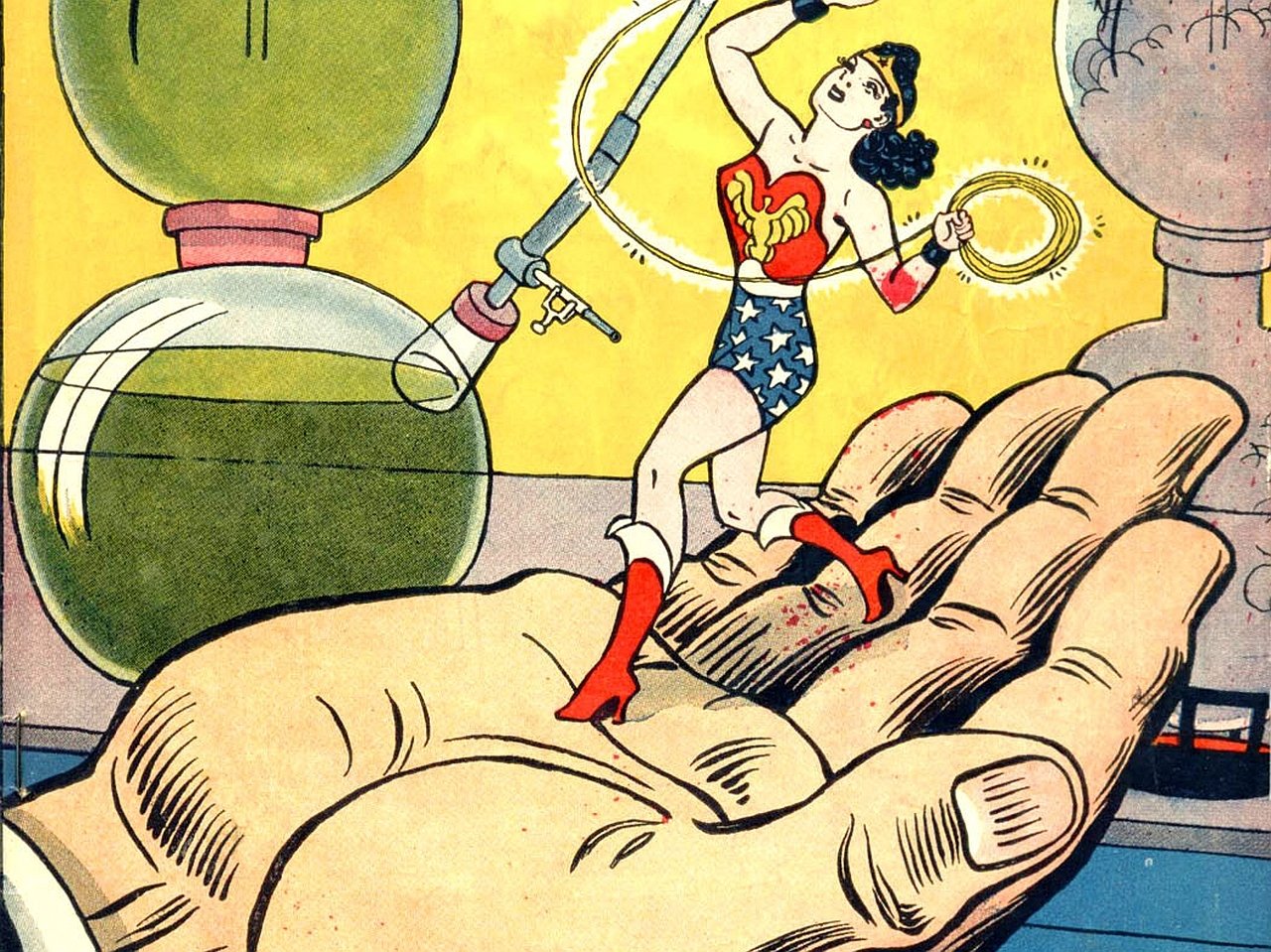 Diana Prince hand Comic Wonder Woman Image