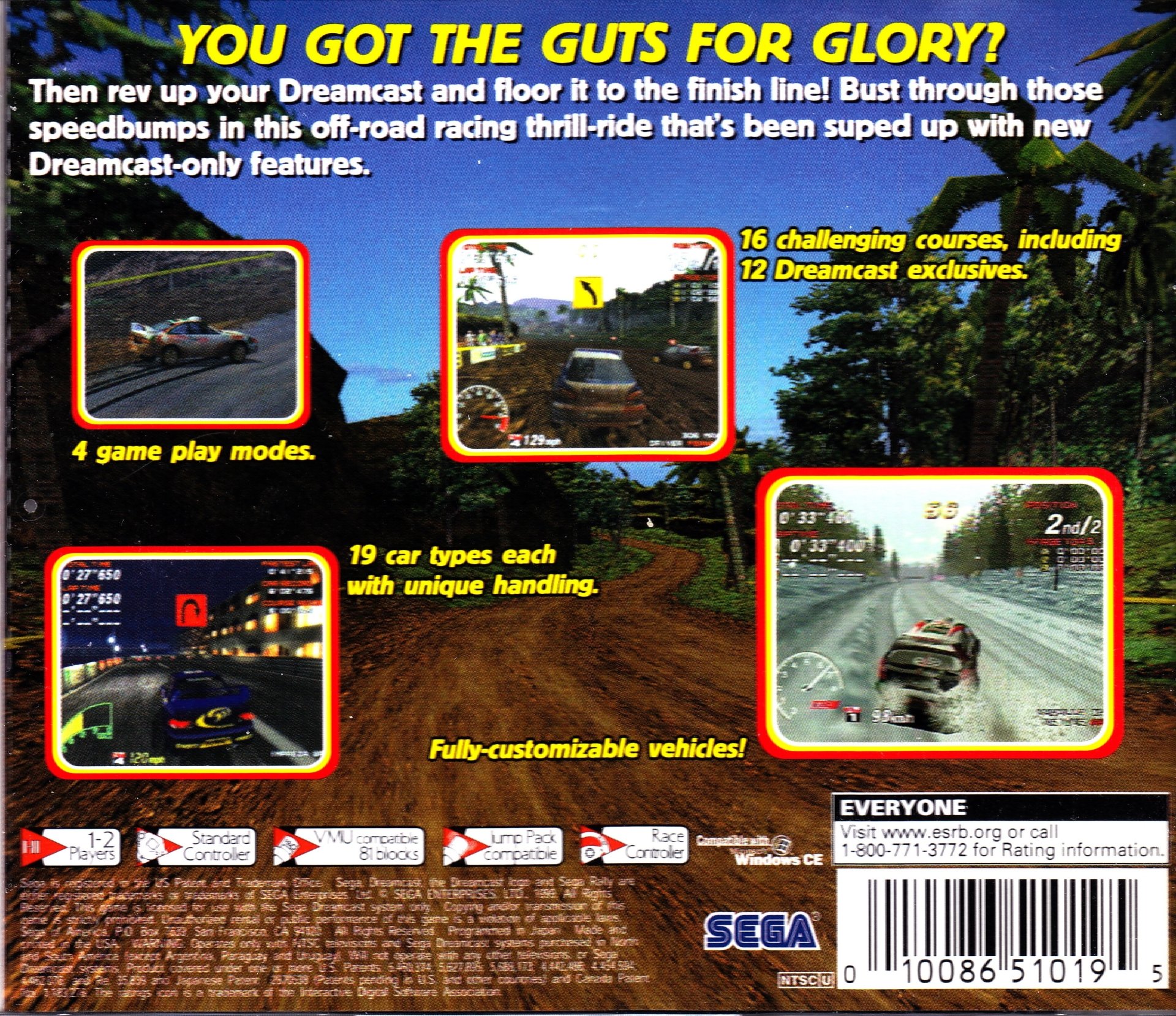 video game Sega Rally Championship 2 Image