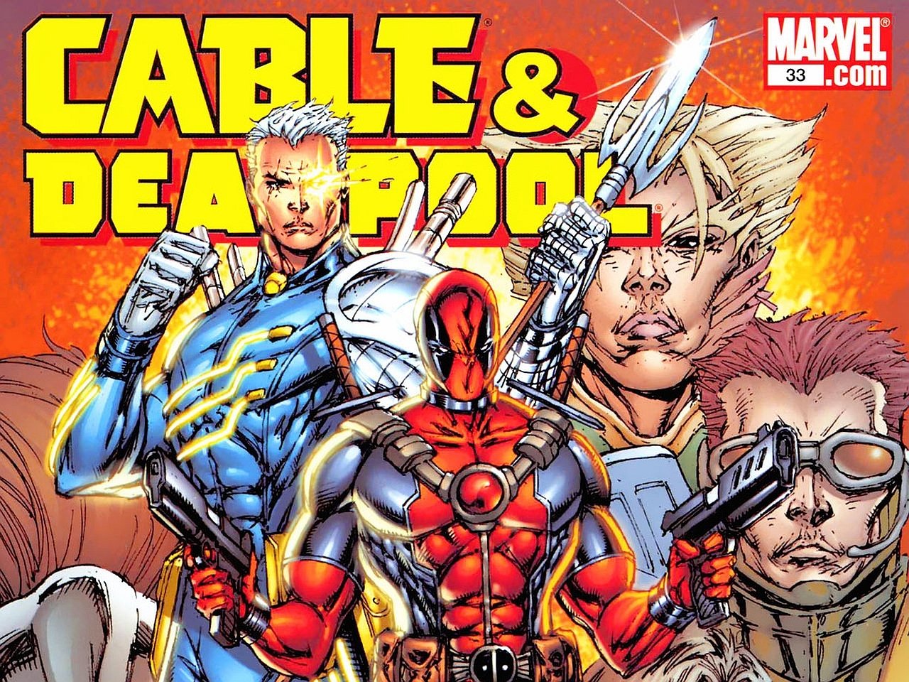 Deadpool Cable (Marvel Comics) Comic Cable & Deadpool Image