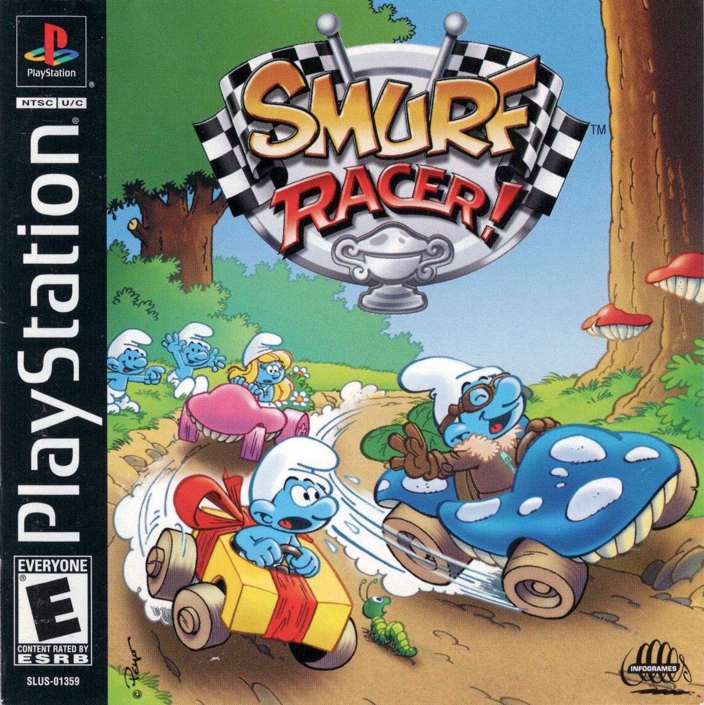 video game Smurf Racer Image