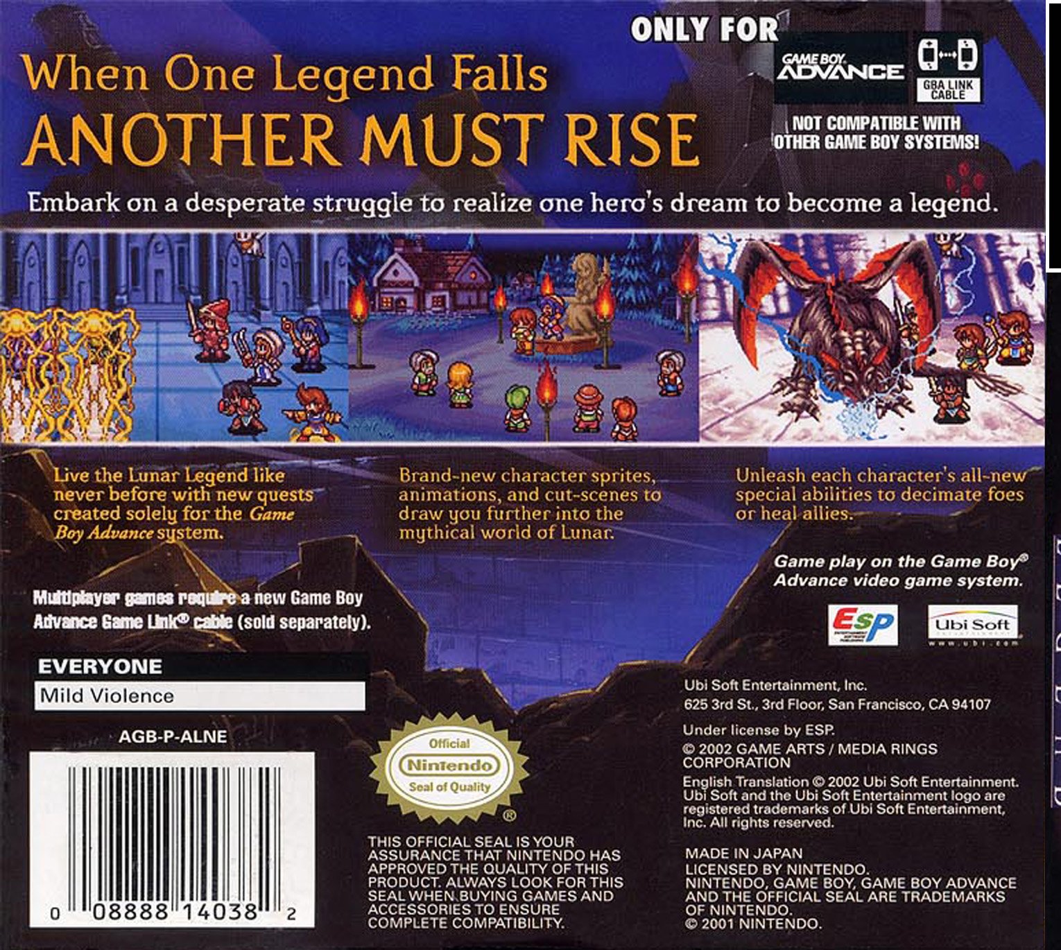 video game Lunar Legend Image