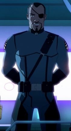 Nick Fury TV Show Iron Man: Armored Adventures Image