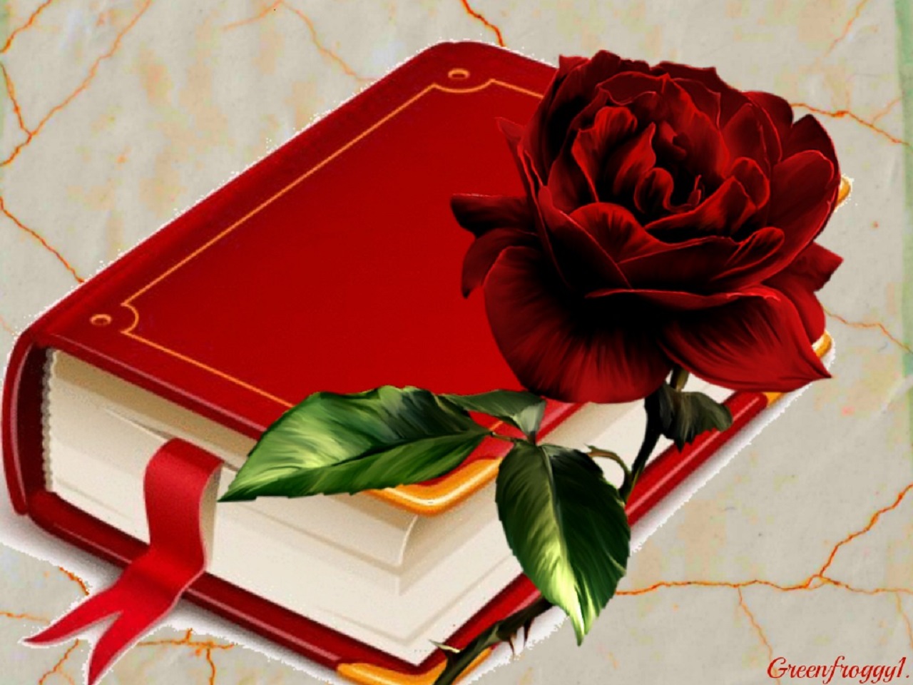 THE RED BOOK by GREENFROGGY1
