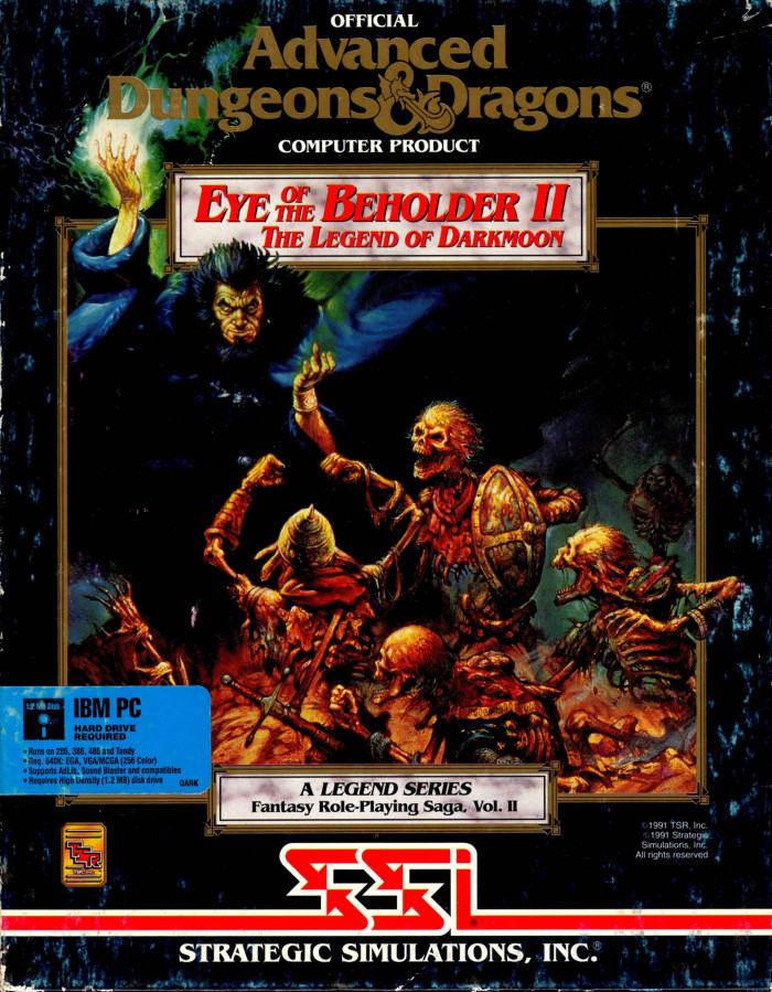 video game AD&D Legend Vol. II: Eye of the Beholder II: The Legend of Darkmoon Image