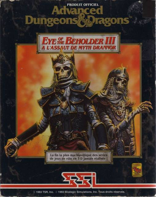 video game AD&D Legend Vol. III: Eye of the Beholder III: Assault of Myth Drannor Image