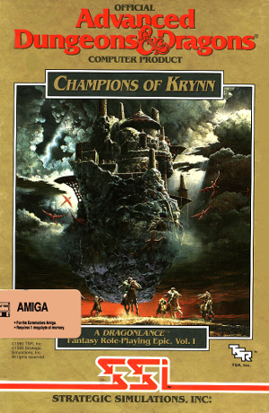 video game AD&D Dragonlance Vol. I: Champions of Krynn Image