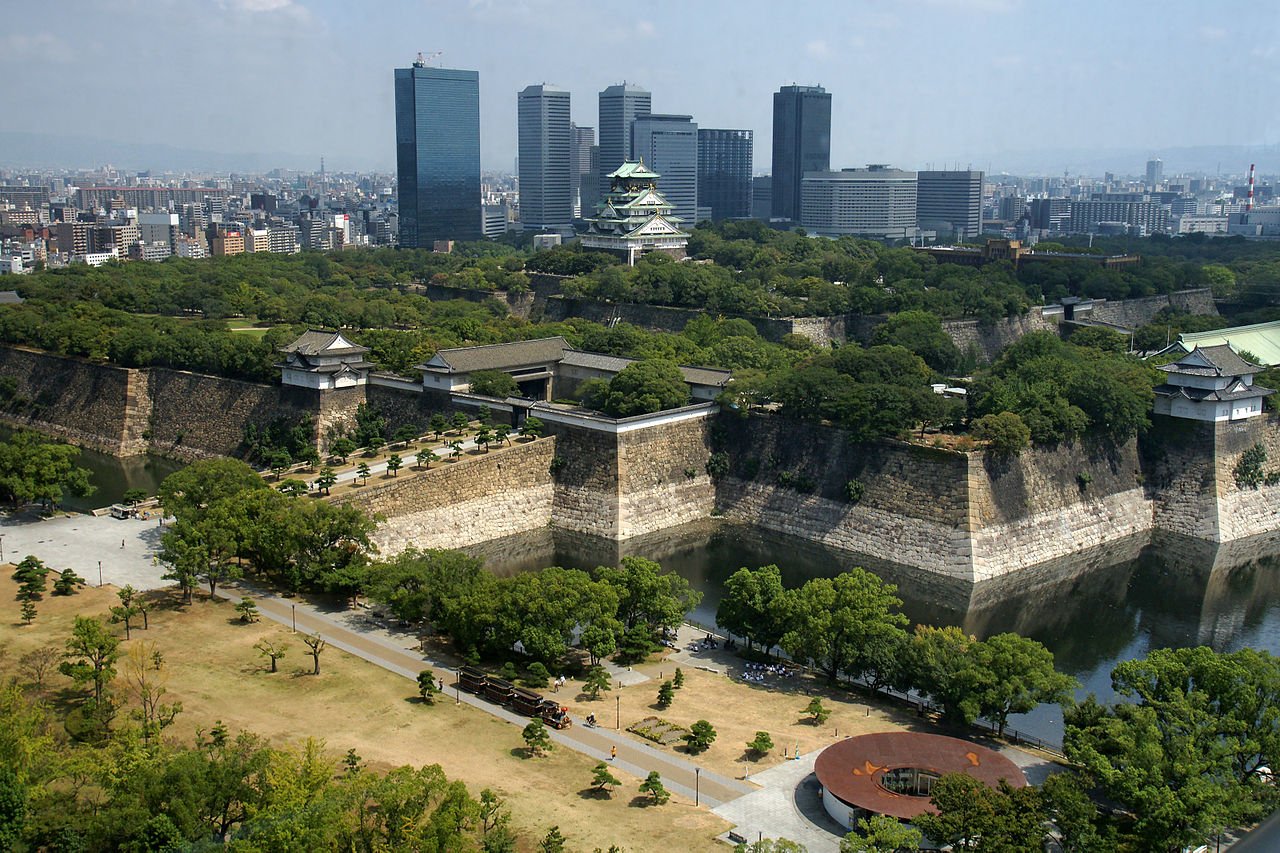 man made Osaka Castle Image
