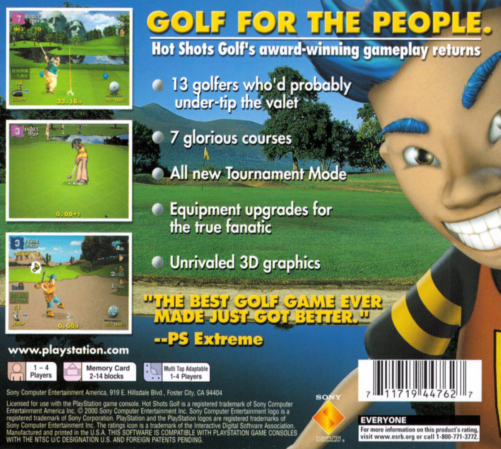 video game Hot Shots Golf 2 Image