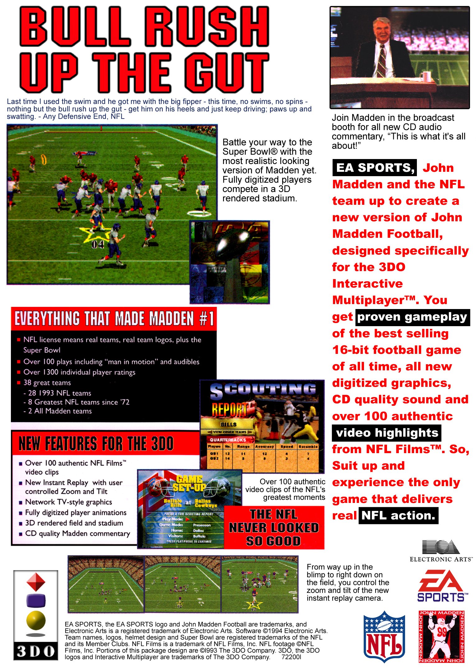 John Madden Football - Desktop Wallpapers, Phone Wallpaper, PFP, Gifs