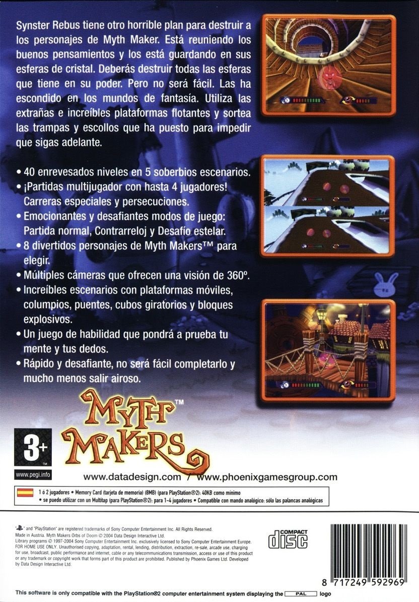 video game Myth Makers: Orbs of Doom Image