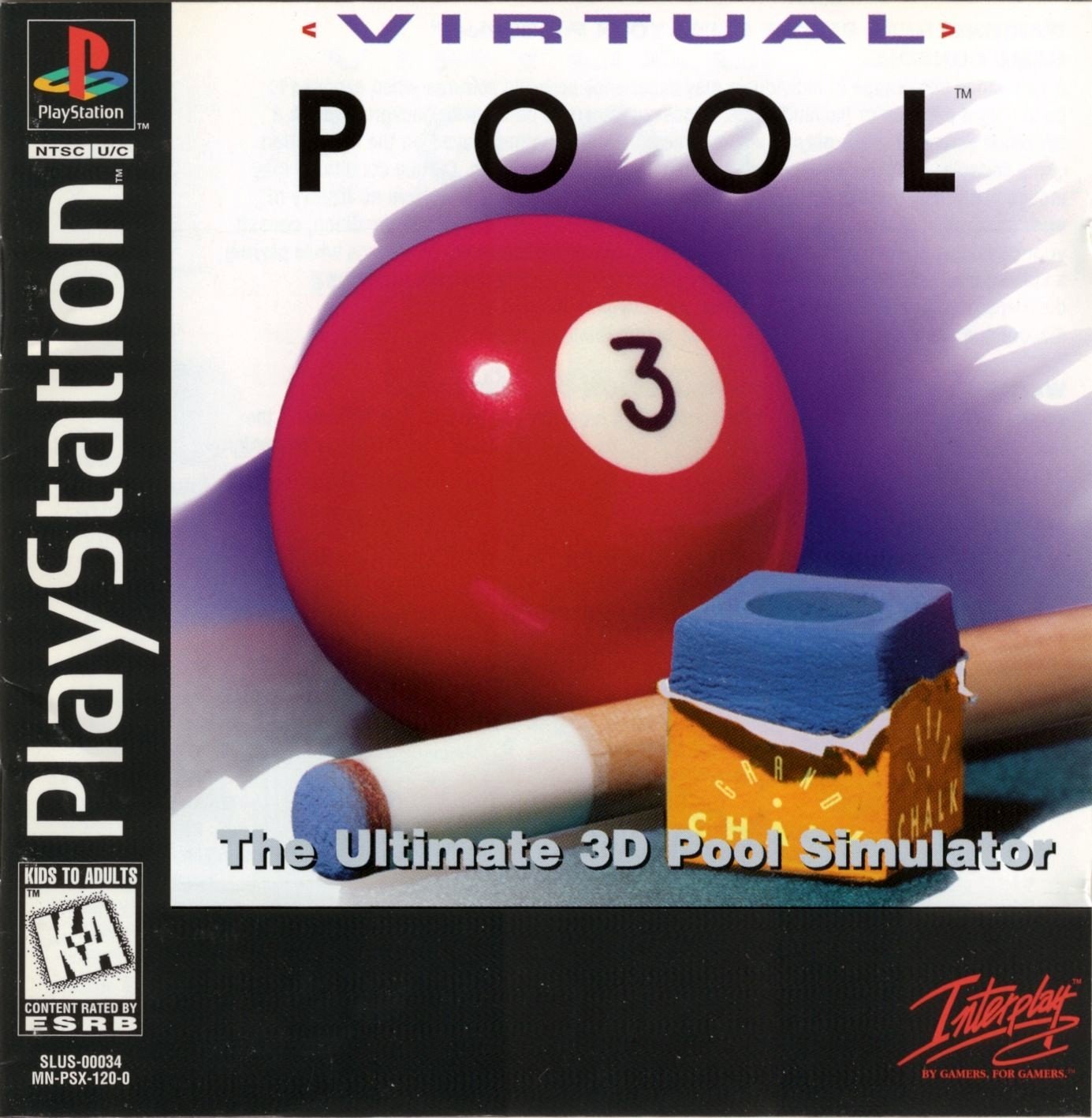 video game Virtual Pool Image