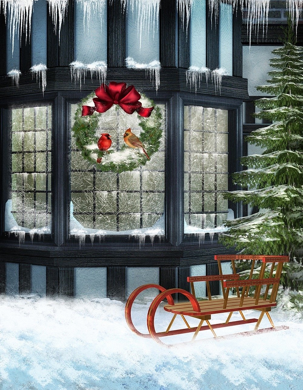  Christmas Window