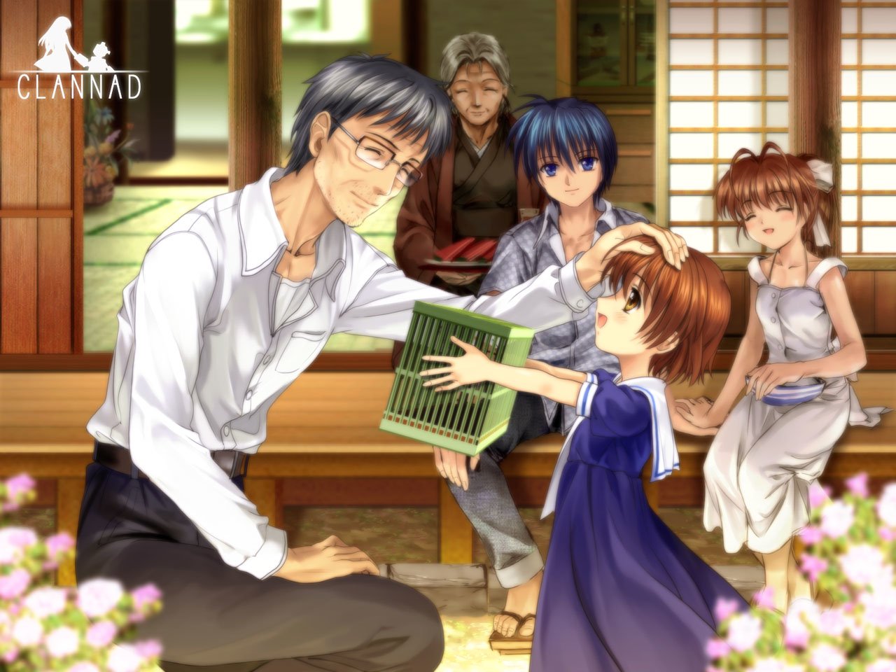 Shino Okazaki Naoyuki Okazaki Ushio Okazaki Tomoya Okazaki Nagisa Furukawa Anime Clannad Image