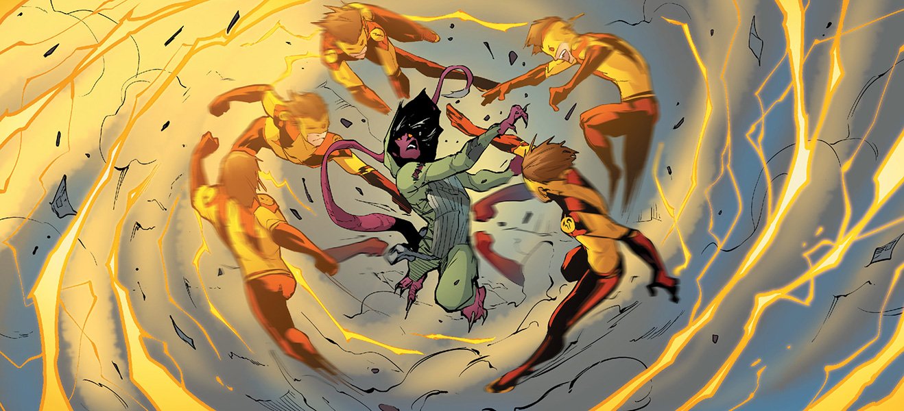 DC Comics Bar Torr Comic Kid Flash Image