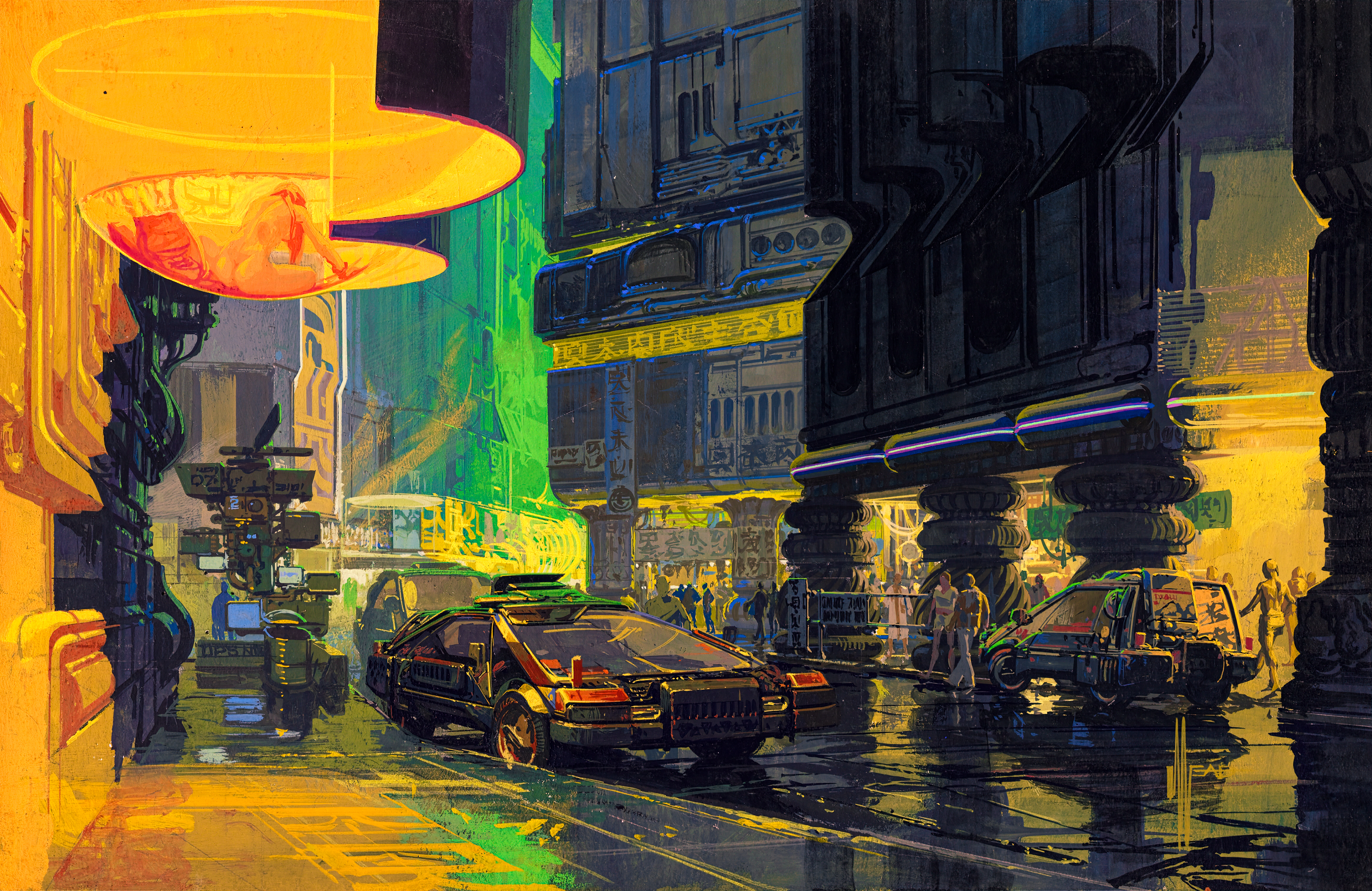 Blade Runner Streets.