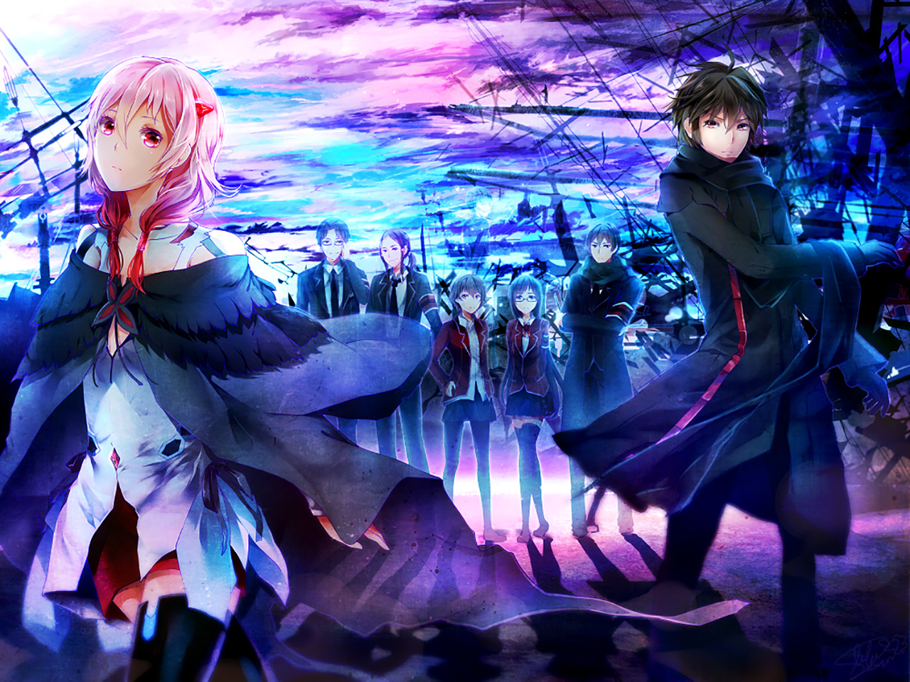 Anime Guilty Crown HD Wallpaper by タニック