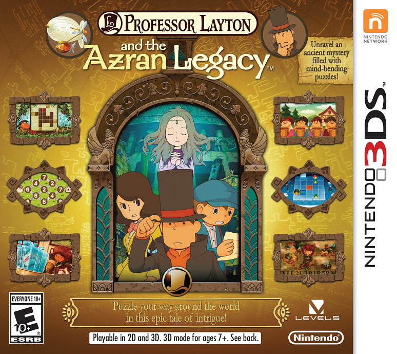 video game Professor Layton and the Azran Legacy Image