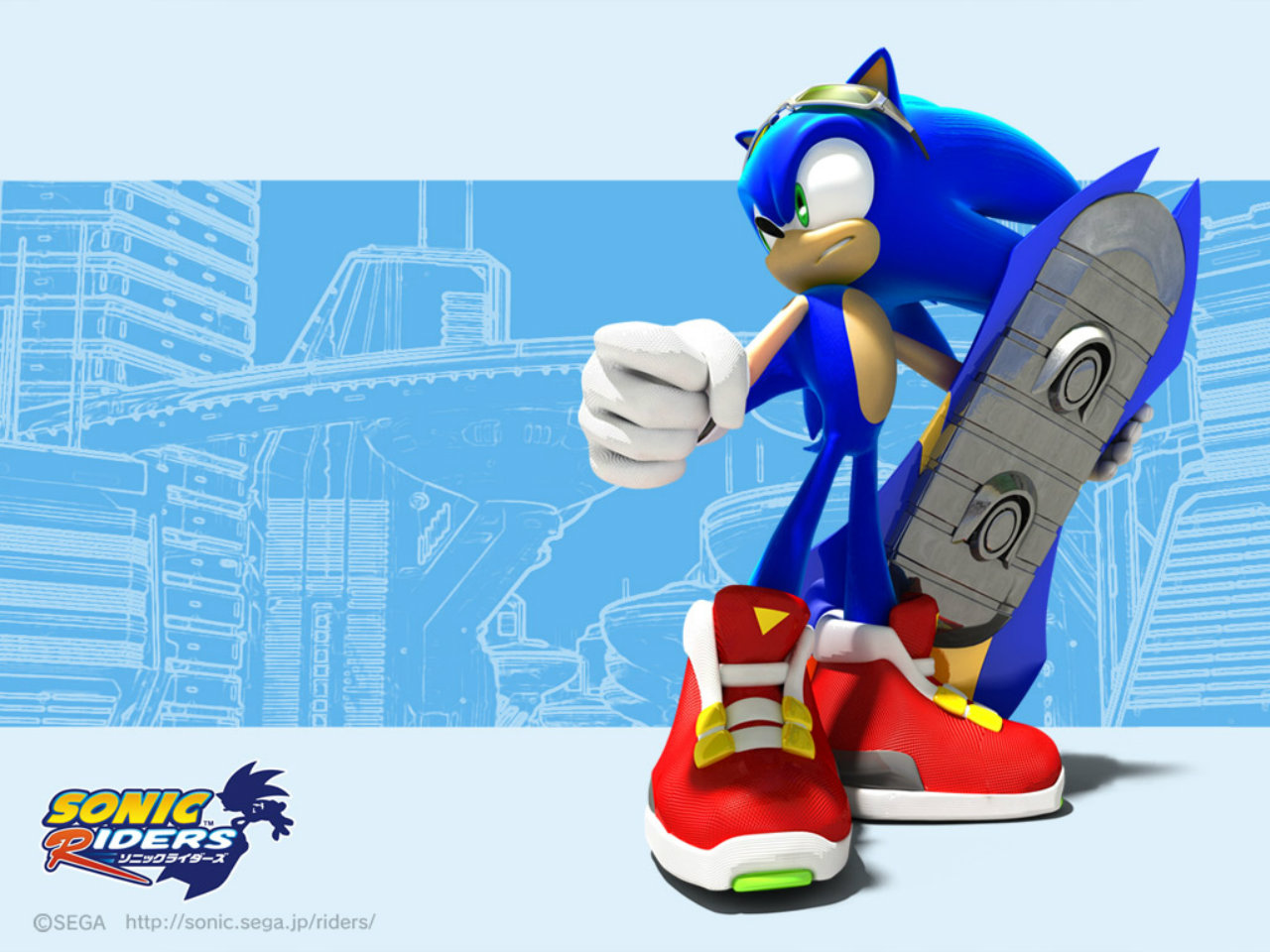 sonic free riders download