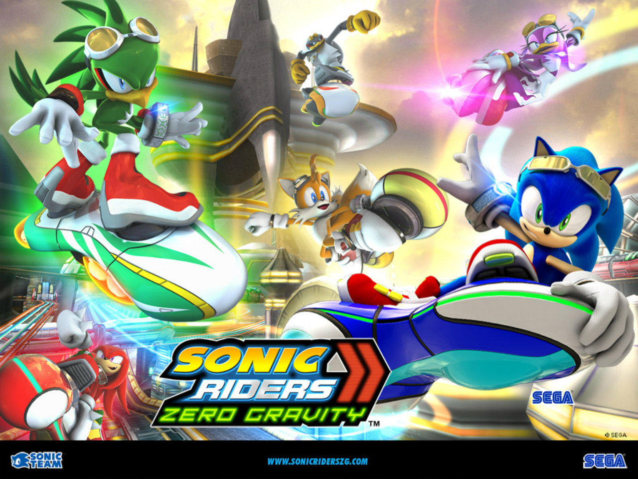 download sonic free riders zero gravity for free