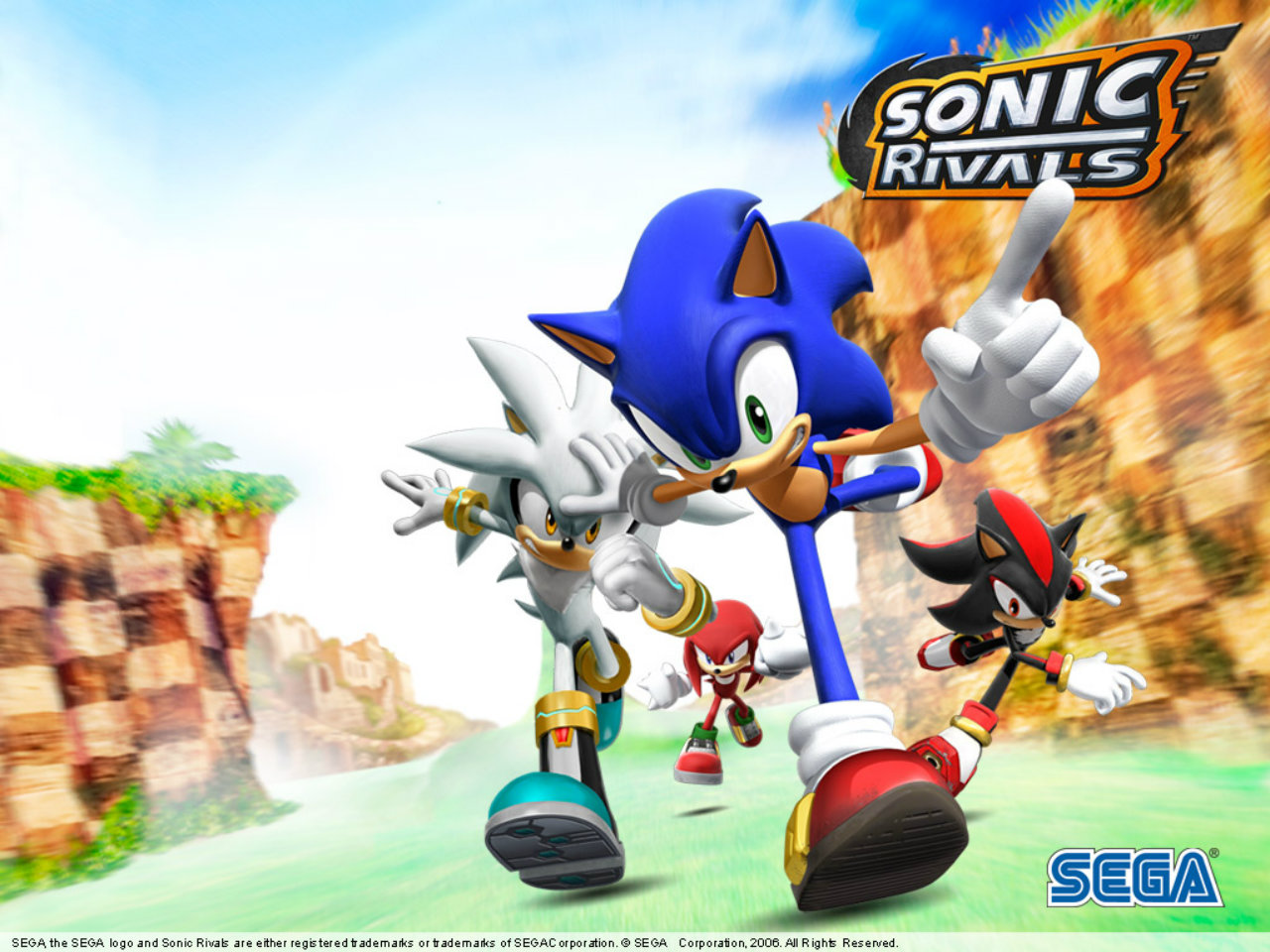 Обзор sonic rivals