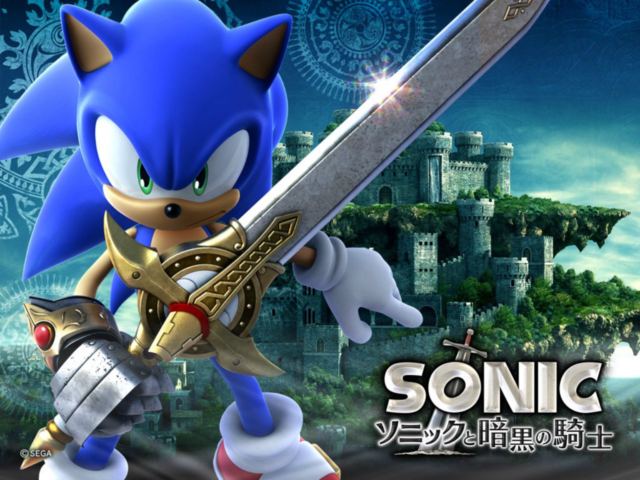 Sonic the Hedgehog video game Sonic and the Black Knight Image