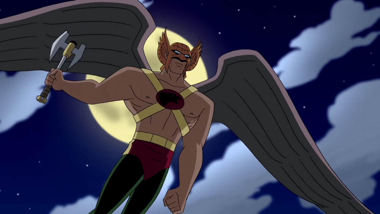 Carter Hall wings Hawkman (DC Comics) TV Show Justice League Unlimited Image