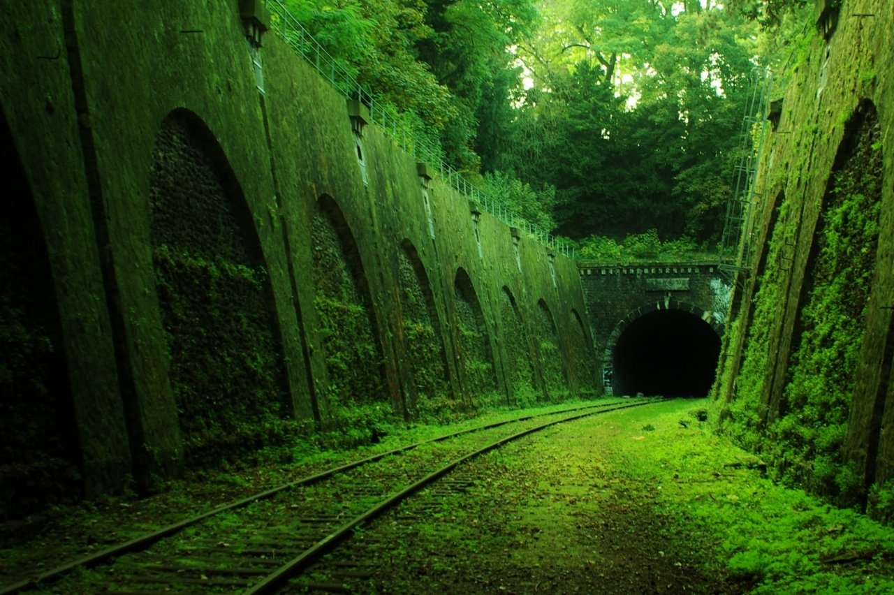 man made tunnel Image
