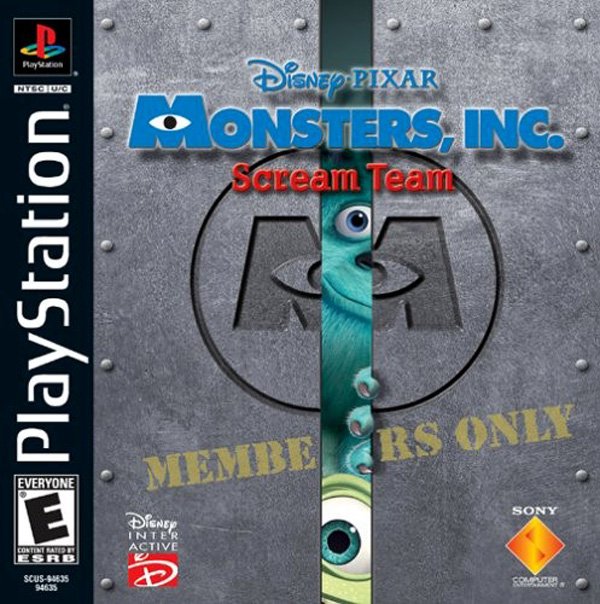 video game Monsters, Inc. Scream Team Image