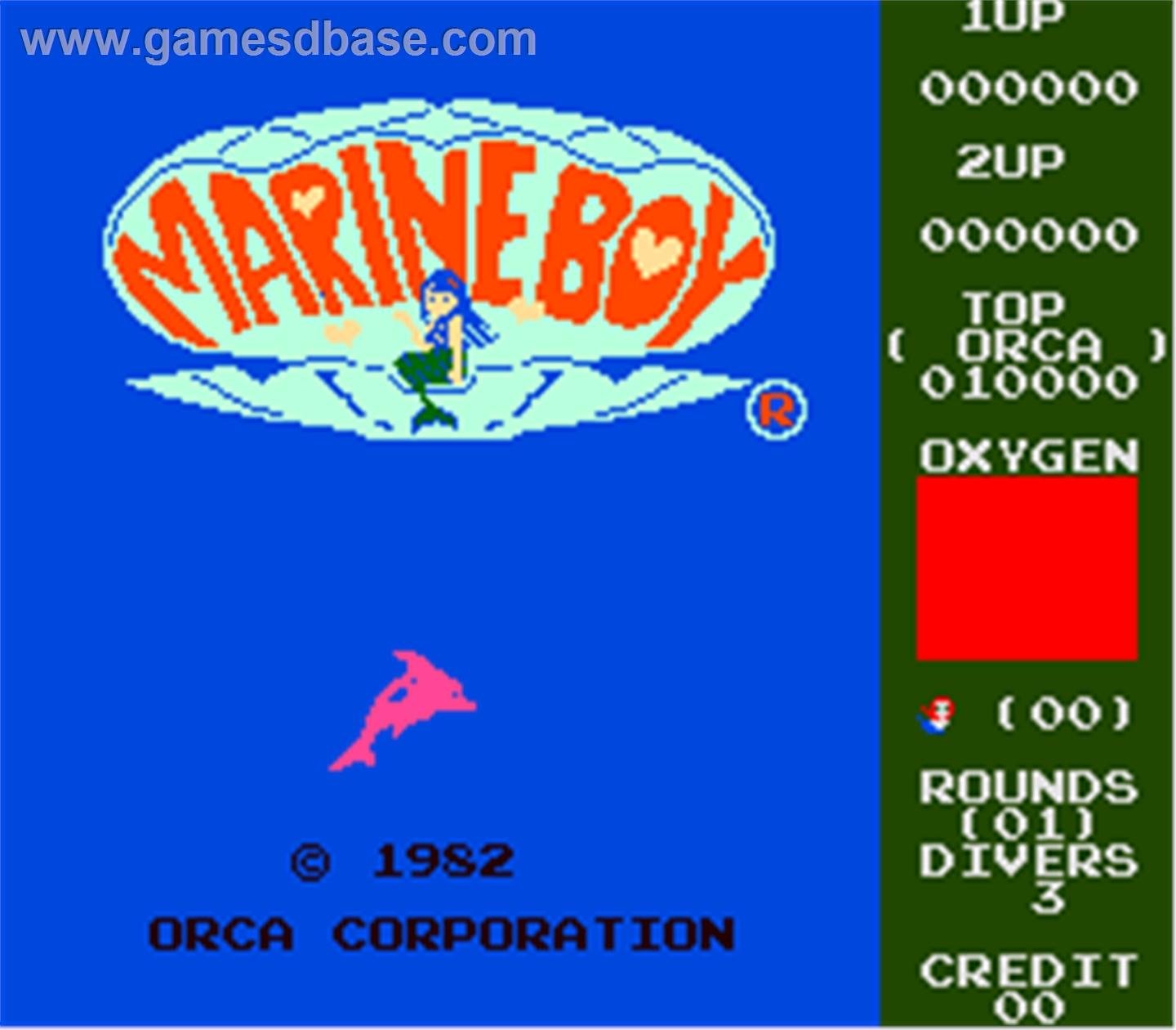 video game Marine Boy Image